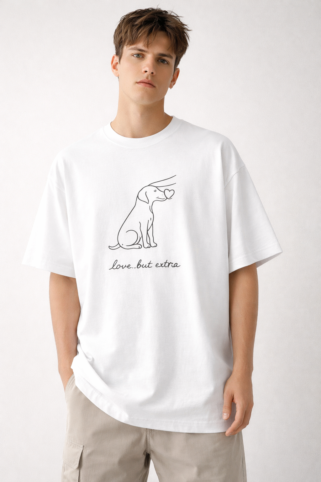 unisex oversized classic t shirt