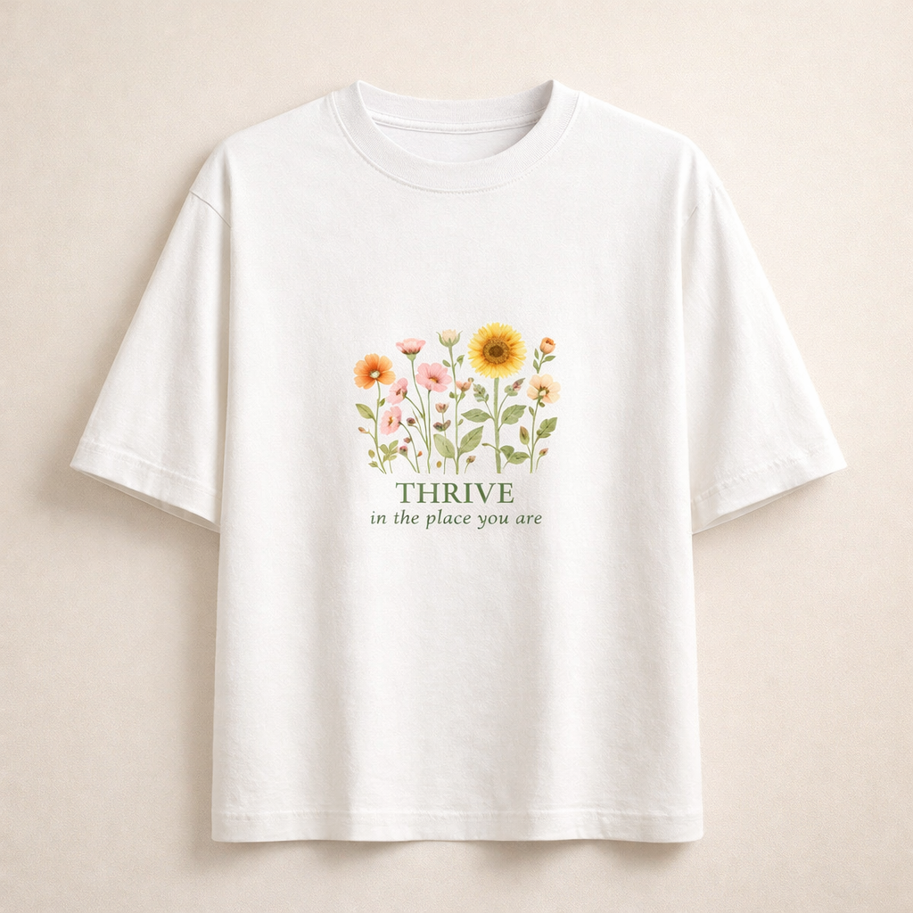 unisex oversized classic  t shirt