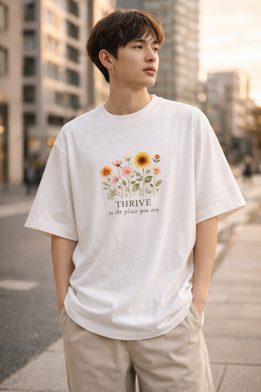 unisex oversized classic  t shirt